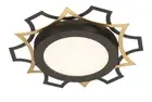 Designers Fountain LED1279 Edge Lit 12"W LED Flush Mount Ceiling - Black