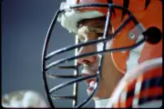 Offensive lineman Anthony Munoz Cincinnati Bengals on the sideline- Old Photo