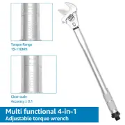 Adjustable Torque Wrench 43mm Open End Torque Spanner 4 in 1 Torque Wrench·