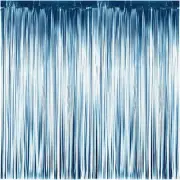 Shimmering Memories: 4-Pack Metallic Tinsel Backdrop Curtains - Perfect for Wedd