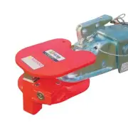 Equipment Lock Ball and Ring Trailer Hitch Lock - Powder Coated Steel Trailer...