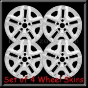2018-2022 Jeep Compass Chrome 16" Wheel Skins Hubcaps Chrome Wheel Covers Set 4
