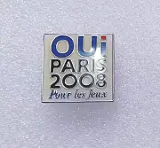 2024 Paris Olympic Games Bid Pin 2008 OUi Paris Original Candidate City Badge
