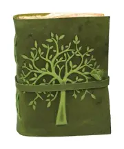 Vintage Leather Journal - Vintage Deckle Edge Paper Notebook– Handmade US