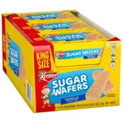 Keebler King Size Vanilla Sugar Wafers Value Pack Bundle, 4.4 OZ, 9 PACK