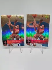 2x 2006-07 UPPER DECK UD RESERVE Tracy McGrady #66 HOLO Houston Rockets NM
