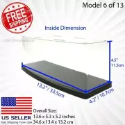 ✅Large Model Car Display Case 1/18 Scale Clear Plastic Box Dust Proof Figurine
