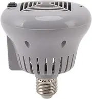 Reptile Heat Bulb, E27 50-100W Pet Heating Lamp with 3 Gears, 220V Adjustable Animal Basking Light Bulb, Grey Housing Sunlight Bulb for Reptile Small Pet Boxes