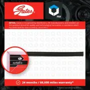 Heater Hose fits FIAT PALIO 178 1.4 96 to 02 Coolant Gates 7780728 60813365 New