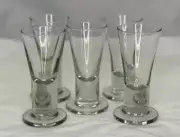 Vintage set of 5 Modern Cordials
