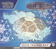 Pokemon Scarlet & Violet Stellar Crown Elite Trainer 10 Box Case