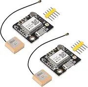 2Pcs GT-U7 GPS Module Navigation Satellite Positioning GPS Receiver Compatible with NEO-6M 51 Microcomputer STM32