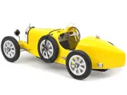 Norev 125702 1925 Bugatti T35 Yellow 1/12 Diecast Model Car
