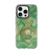 iPhone 16 Pro Clear Case MagSafe Compatible Olive