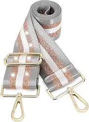 [GINJKGO] Purse Straps Replacement Crossbody - Adjustable Bag Strap for Purses, Wide Shoulder Strap for Women Guitar Purses