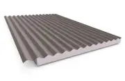 WA NEW Stratco Cooldek® Corrugated Underside: Off White - Topside: Banyan Brown
