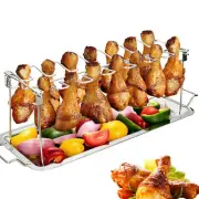 Chicken Wing Rack Smoker Lamb Rib Rack Chicken Rib Stand Chicken Leg Rack