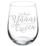 Yaaas Queen Stemmed / Stemless Wine Glass