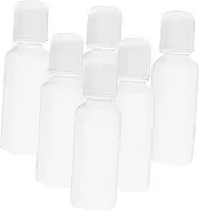 JEWEDECO 6pcs Smudge Bottle Nonwovens Applicator Bottle Liniments Bottle Empty Containers Travel Liquid Bottles Bottle Applicator Small Bottle Empty Bottles White Non-Woven Fabric