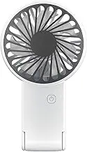 Handheld Fan | Lash Fan Dryer for Eyelash Extensions,with Foldable Kickstand, 3 Speeds Adjustable Battery-Powered Air Circulator for Men Women