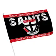 St Kilda Saints AFL KIDS Pole Game Day Flag Banner