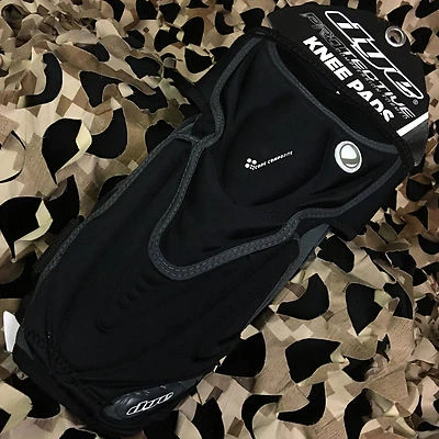 NEW Dye Paintball & Snowboard Knee/Shin Guards Pads - Black - Small