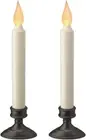 FPC1205A-2 Battery Operated LED Window Candle, Dusk to Dawn Light Sensor, Aged B