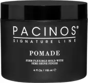 Pacinos Pomade - Flexible Hold, Frizz Control - High Shine Pomade for All Hair T