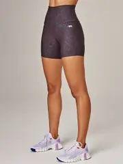 High Waist Workout Gym Shorts. Running Bare Studio Bike Shorts.