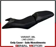 Seat saddle cover Milo Black (BL)T.I. for KTM 790 ADVENTURE S 2019 > 2020