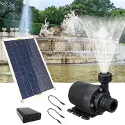 Solar 20W, 800L / H 12V Fountain Pump, Low Noise Submersible Defult