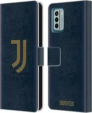 Head Case Designs Officially Licensed Juventus Football Club Third 2024/25 Kit Leather Book Wallet Case Cover Compatible with Nokia G42