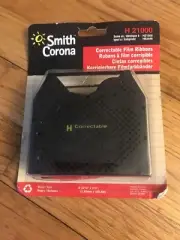 NEW 2 PK SMITH CORONA H 21000 CORRECTABLE FILM RIBBONS RIGHT RIBBON SYSTEM BLACK