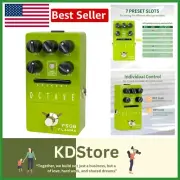 User-Friendly Electric Guitar Octave Pedal with Dry Signal Control - 12.3 Oz