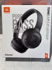 JBL Tune 510BT: Wireless On-Ear Headphones with Pure Bass Sound Black