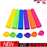 Diy Silicone Ice Block Moulds/Ice Cream Molds/Icy Pole Jelly Pop Popsicle Maker⇧