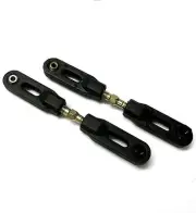 81068 1/8 Scale RC Buggy Linkage Track Rods Upper Arms Plastic x 2 80mm - 90mm