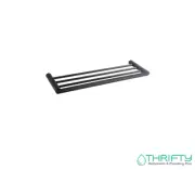 PLD Cove Towel Shelf Rack Matte Black CVMBTS