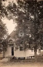 Baptist Church Gunnison Ms Mississippi RPPC Photo Postcard COPY