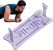 Pilates Board - Abdominal Board Pilates | Pushup Board for Men | Pilates Sliding Exercise Board | Core Workout Exercise Board | Multi-Purpose Roller Home for Achieve Workout at Home