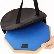 Dumb Drum Bag Practice Pad Bag Waterproof Case 12 inch Pouch Silent Drum Drum