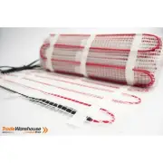 UNDER-FLOOR HEATING Cable Mat 10sqm - 1500W - 150W per SQM