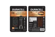 Duracell 150 Lumen Right Angled Compact Aluminum LED Flashlight + Headlamp