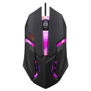 S1 Gaming Mouse 7 Colors LED Backlight Ergonomics USB Wired Gamer Mouse Flank Cable Optical Mice Gaming Mouse