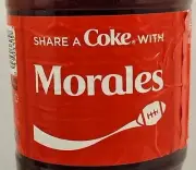 Share A Coke With Morales 2019 Personalized Gift Coca-Cola Coke Bottle