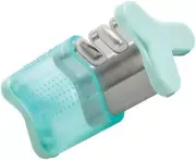 Smith's Sharpeners Teal Slide Sharp 4, Carbide & Ceramic Knife Sharpener, 51137