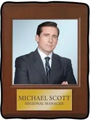 New The Office Michael Scott Fleece Throw Gift Blanket Steve Carell TV Show Pic
