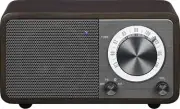 Sangean WR-7DK Wood Cabinet Mini Bluetooth Speaker with FM Radio Tuner