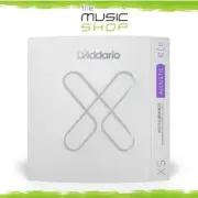 D'Addario XS 11-52 Custom Light Coated 80/20 Acoustic Guitar Strings - XSABR1152