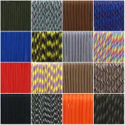 100M Paracord 2mm 1 Strand Camping Climbing Rope Mil-Spec Parachute Cord MU